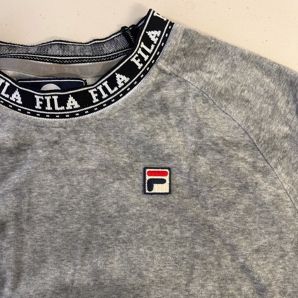 Vintage Fila Cropped Sweater